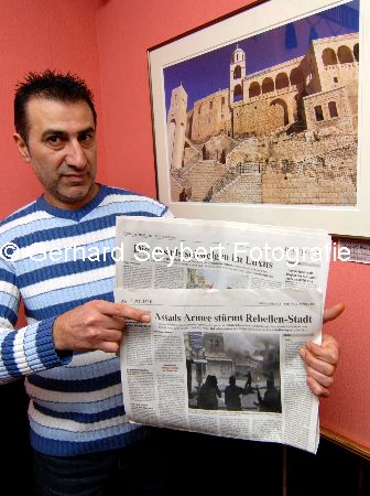 Syrer Yusef Omer aus Kevelaer
