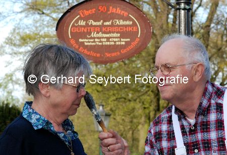 50 Jahre Malermeister Gnter und  Friede Krischke
