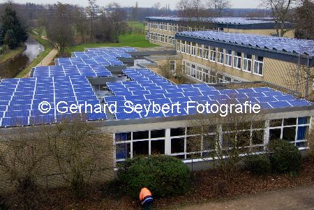 solaranlage auf der Anne-Frank-Hauptschule Geldern