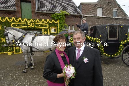 Hanni und Arnold feierten ihe Goldene Hochzeit in Wachtendonk