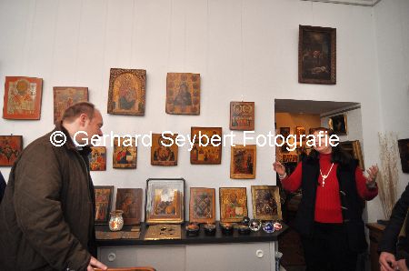 Kevelaer Galerienbummel in der Ikonengalerie Michel