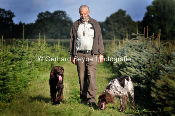 Serie mit Bello unterwegs Gerhard Hornbergs mit Hunden