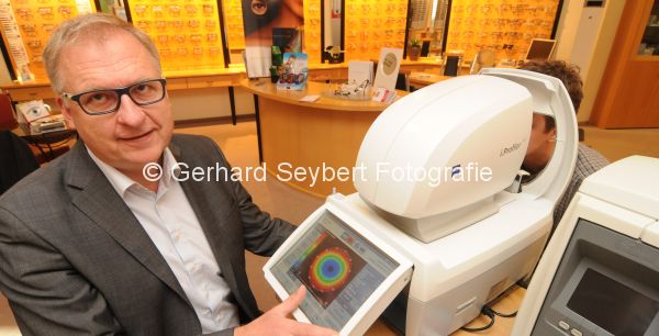 Kevelaer `Woche des Sehens` bei Optometrist Benedikt Mayer