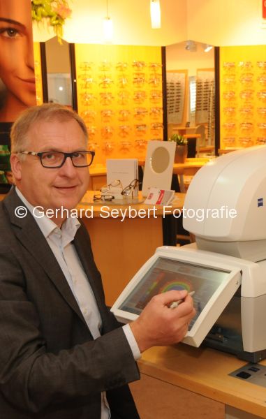 Kevelaer `Woche des Sehens` bei Optometrist Benedikt Mayer