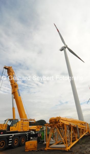 Straelen Windkraftrder in Auwel-Holt