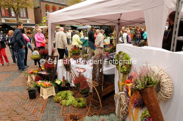 Blumenmarkt Marktplatz Straelen